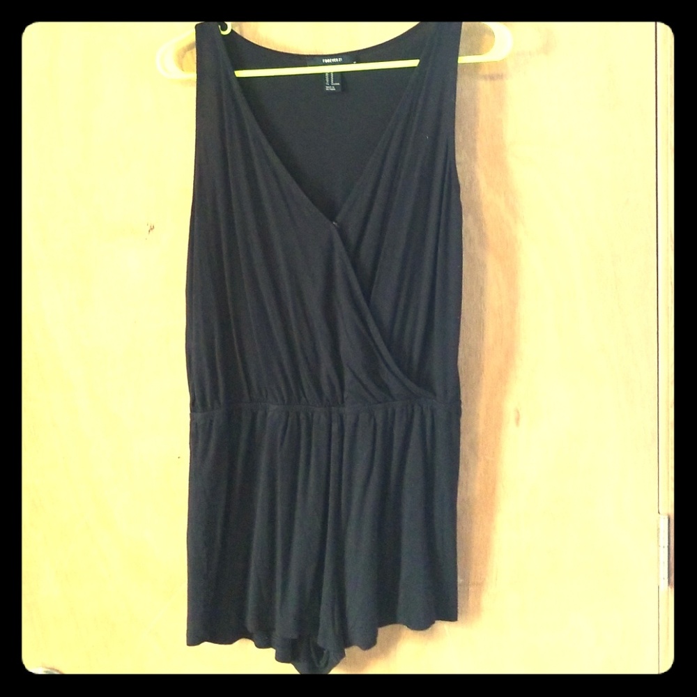Black  Romper
